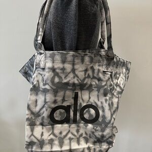ALO Yoga Gray Cotton Tote